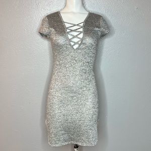 VIBE Sportswear Gray Dress. Size Medium